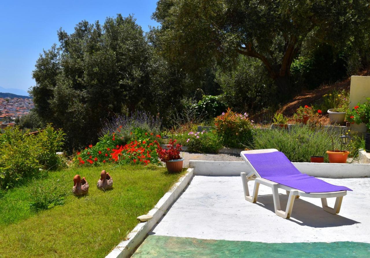 Villa Krini Skiathos stad Exteriör bild