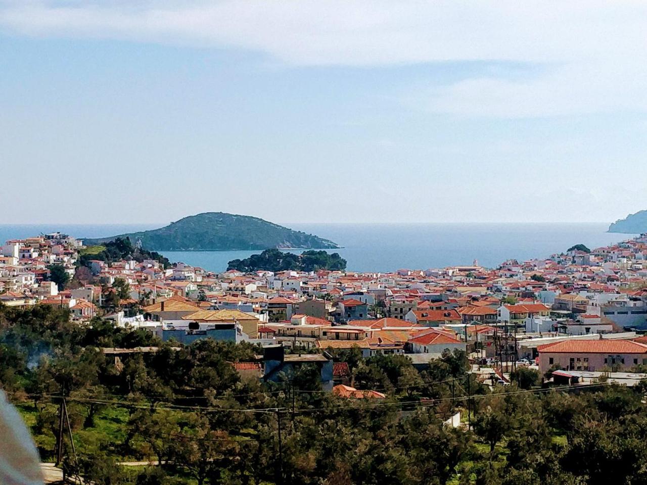 Villa Krini Skiathos stad Exteriör bild